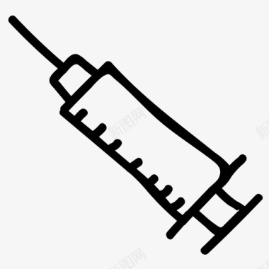 医疗注射器注射器注射剂医疗图标图标