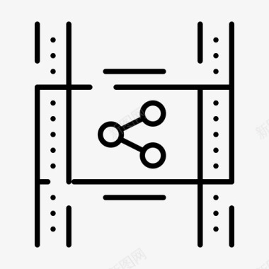 工作证制作发行电影p2p图标图标