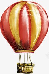 摄影手绘插画热气球png免抠素材_88icon https://88icon.com 插画 摄影 热气球