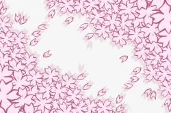 樱花瓣素材