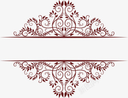 欧式花纹底纹矢量图素材