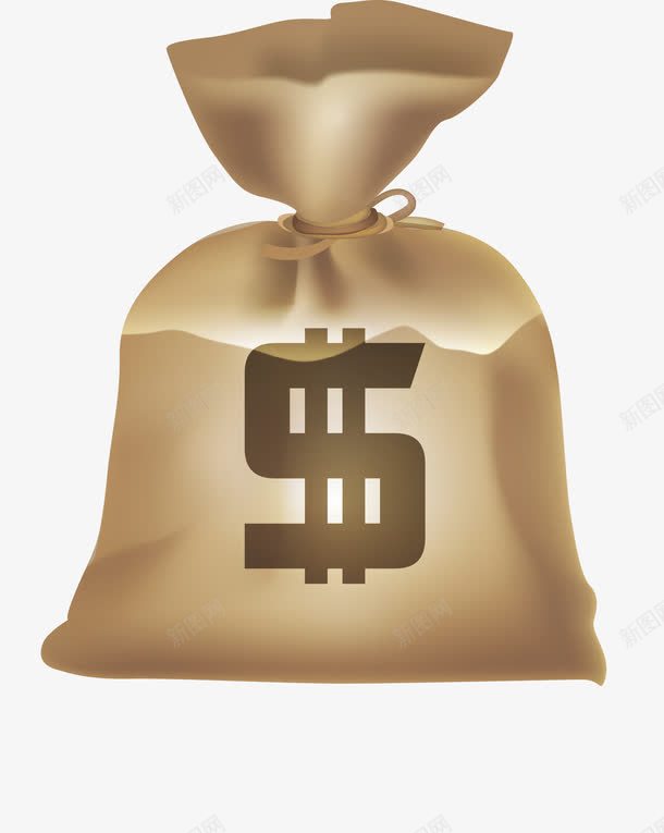 卡通钱袋金币钞票png免抠素材_88icon https://88icon.com 卡通 金币 钞票 钱袋