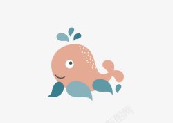 卡通鲸鱼素材