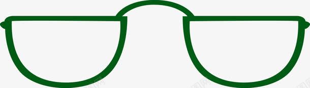 卡通眼镜框png免抠素材_88icon https://88icon.com 卡通眼镜框 卡通镜框 墨绿色眼镜 墨镜 墨镜框 眼镜框 矢量眼镜框 绿色 镜框