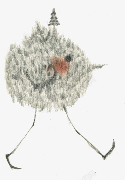 铅笔插画素材