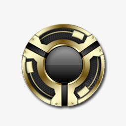 金黑色和金色图标png免抠素材_88icon https://88icon.com Gold GoogleChrome 金