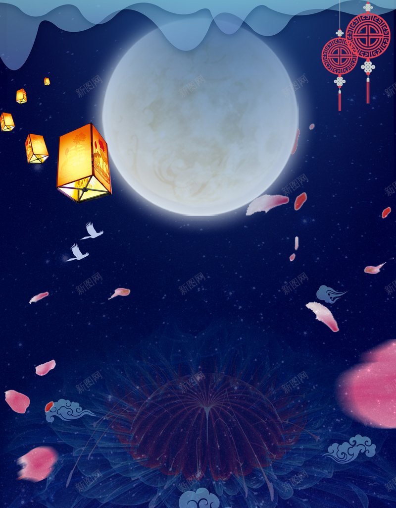 夜色月亮中秋节背景jpg设计背景_88icon https://88icon.com 中秋节 夜色 月亮 背景