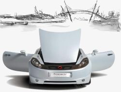 中国概念概念电动汽车高清图片