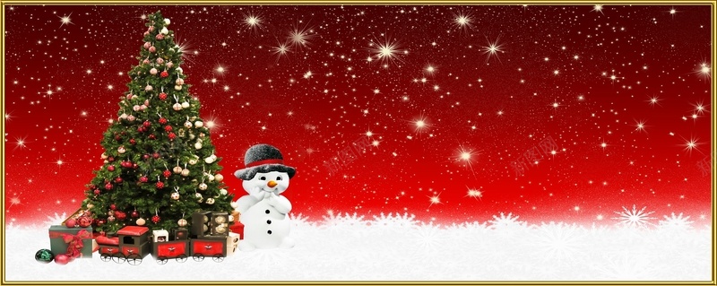 冬天圣诞树礼物雪花jpg设计背景_88icon https://88icon.com 圣诞树 礼物 红色背景 雪花