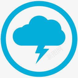 云地铁车站的蓝色图标png免抠素材_88icon https://88icon.com MB cloud 云