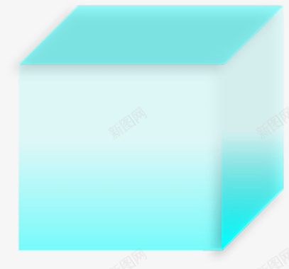 科技方块背景立方体科技图标图标