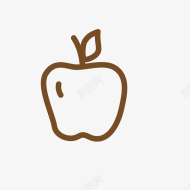 苹果图案图标图标