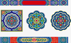 中国风古典装饰矢量图素材