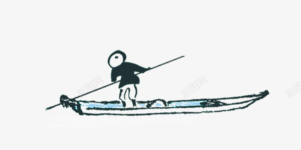 小船中国风装饰图案psd免抠素材_88icon https://88icon.com 中国风 小船 装饰图案