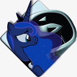 卖萌小马DMAX小马图标图标