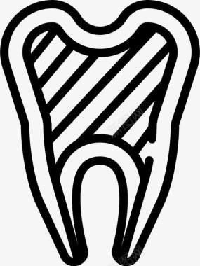 小牙齿牙齿牙DentistToolsToothicons图标图标