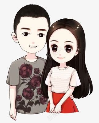 夫妻Q图png免抠素材_88icon https://88icon.com Q图 大眼睛 夫妻 女孩 斯文 男孩