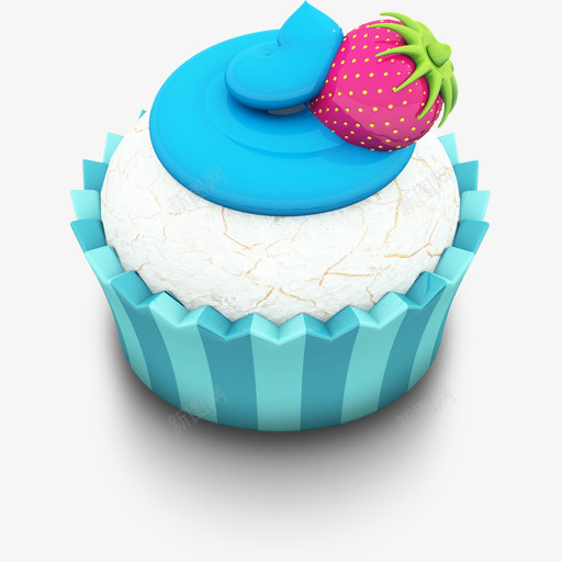 海洋蛋糕图标png免抠素材_88icon https://88icon.com cupcake ocean 海洋 蛋糕