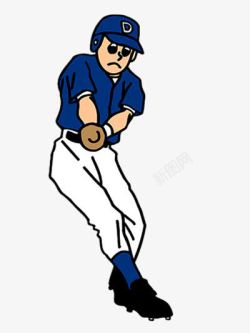 紧张的守门员素材