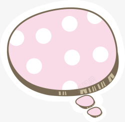 卡通对话框矢量图素材