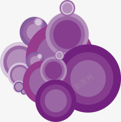 紫色背景矢量图素材