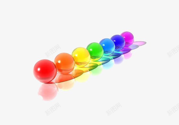透明球球png免抠素材_88icon https://88icon.com 彩色 海洋球 球 透明