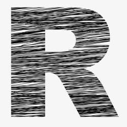 创意字母R素材