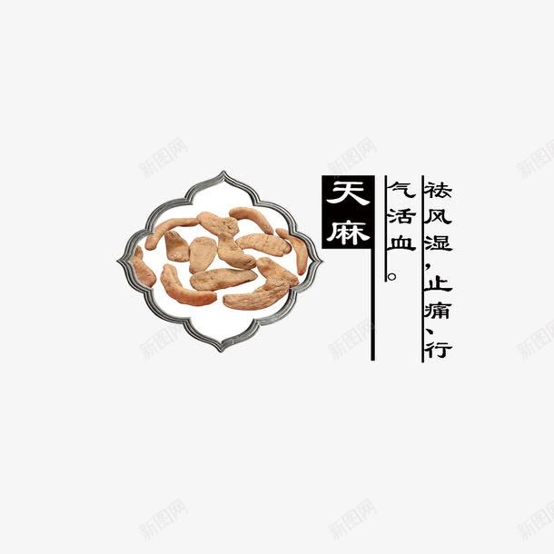 天麻png免抠素材_88icon https://88icon.com 中药 产品实物 天麻 药材