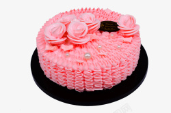 粉色生日蛋糕素材