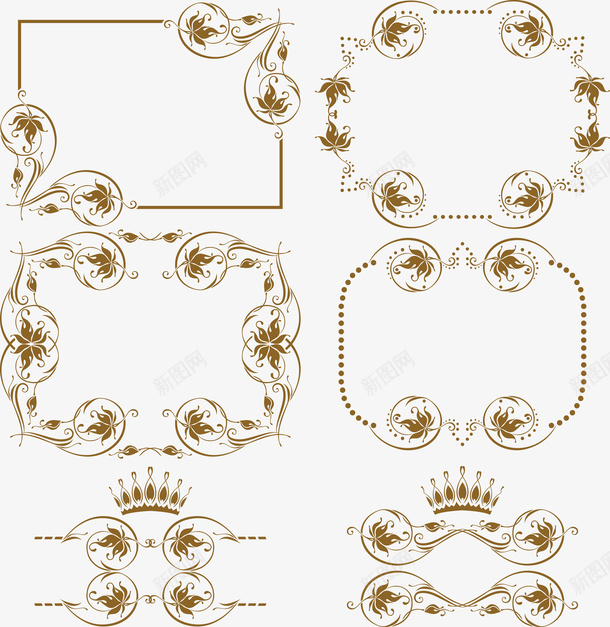 边框欧式花纹欧式边框矢量图eps免抠素材_88icon https://88icon.com 欧式花纹 欧式边框 花纹边框 边框 矢量图