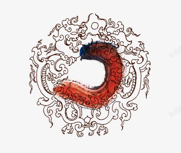 水墨底纹纹理png免抠素材_88icon https://88icon.com 底纹 水墨 纹理