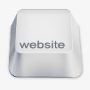website白色键盘按键素材