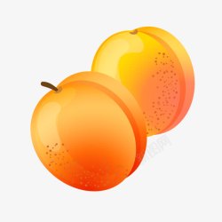 姘磋湝妗桃子矢量图高清图片