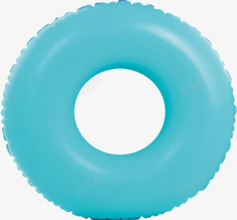 蓝色的游泳圈png免抠素材_88icon https://88icon.com 游泳圈 百货 蓝色