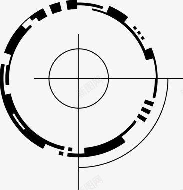 圆形几何装饰图案3G壁纸站图标图标