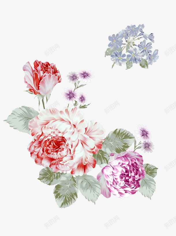 个性时尚手绘花朵png免抠素材_88icon https://88icon.com PNG 个性 手绘花朵 时尚