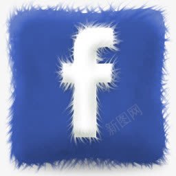 facebook毛茸茸的缓冲脸谱网fuzzyicons图标图标