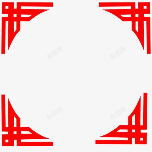 红色边框png免抠素材_88icon https://88icon.com 2016 新年 猴年 红色 边框