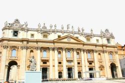 梵蒂冈旅游圣彼得大教堂素材