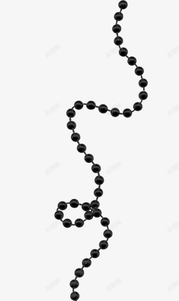 黑色漂亮珠串png免抠素材_88icon https://88icon.com 漂亮珠串 珠串 珠子 黑色珠串 黑色珠子