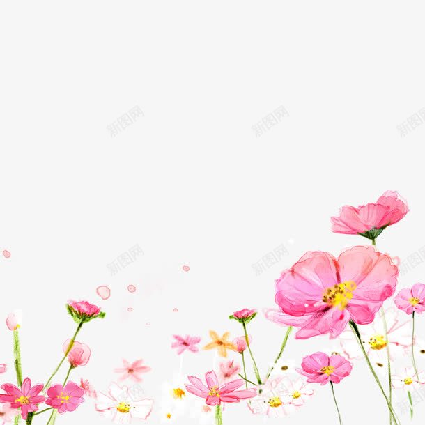 粉色鲜花png免抠素材_88icon https://88icon.com 唯美鲜花 枝桠 植物 粉色鲜花 花径 花朵 鲜花 鲜花唯美