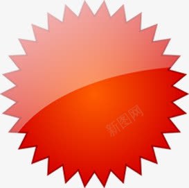 红色渐变花纹标签图标png免抠素材_88icon https://88icon.com 图标 标签 渐变 红色 花纹