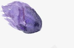 手绘唯美紫色花朵素材