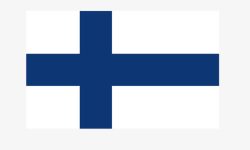 芬兰国旗矢量图素材