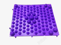 亮紫色的超硬指压板实物图素材