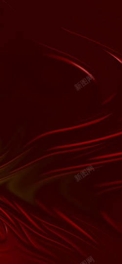 红色丝绸流光底纹背景图背景