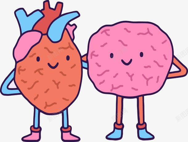 心脏和血红细胞png免抠素材_88icon https://88icon.com 人体器官 卡通器官 心脏 矢量素材 血细胞