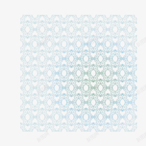 蓝色花纹背景矢量图ai免抠素材_88icon https://88icon.com 纹理 花纹 蓝色 矢量图