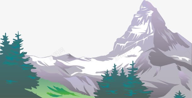 卡通山峰png免抠素材_88icon https://88icon.com 山 山峰 山素材