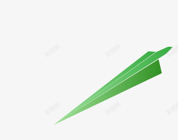 绿色飞机png免抠素材_88icon https://88icon.com 儿童玩具 卡通 纸飞机 绿色